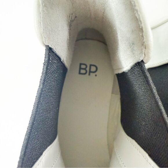 BP. Women's White Chelsea Platform Lug Sole Boots Chunky | Size 6 - Picture 7 of 8